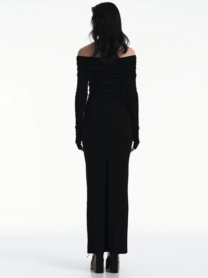 Rochie maxi SHEIN, negru