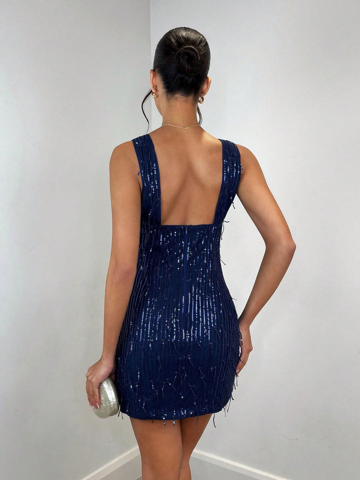 Rochie mini SHEIN, albastru