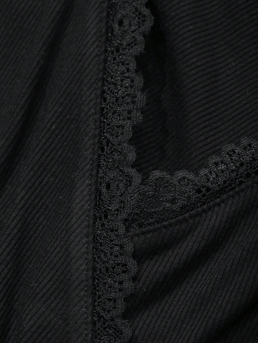 Compleu pijamale SHEIN, negru