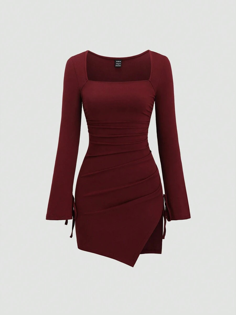 Rochie mini SHEIN, vișiniu