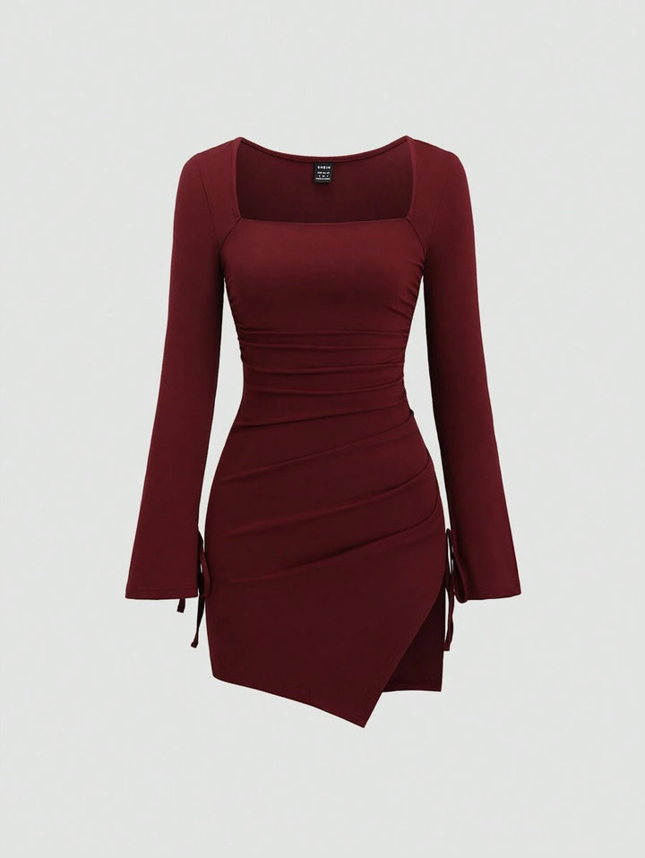 Rochie mini SHEIN, vișiniu