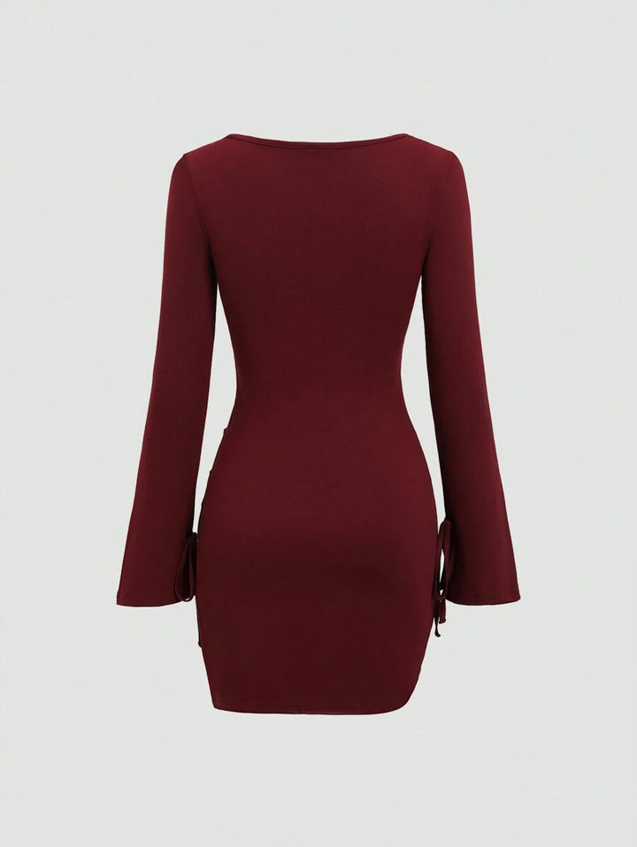 Rochie mini SHEIN, vișiniu