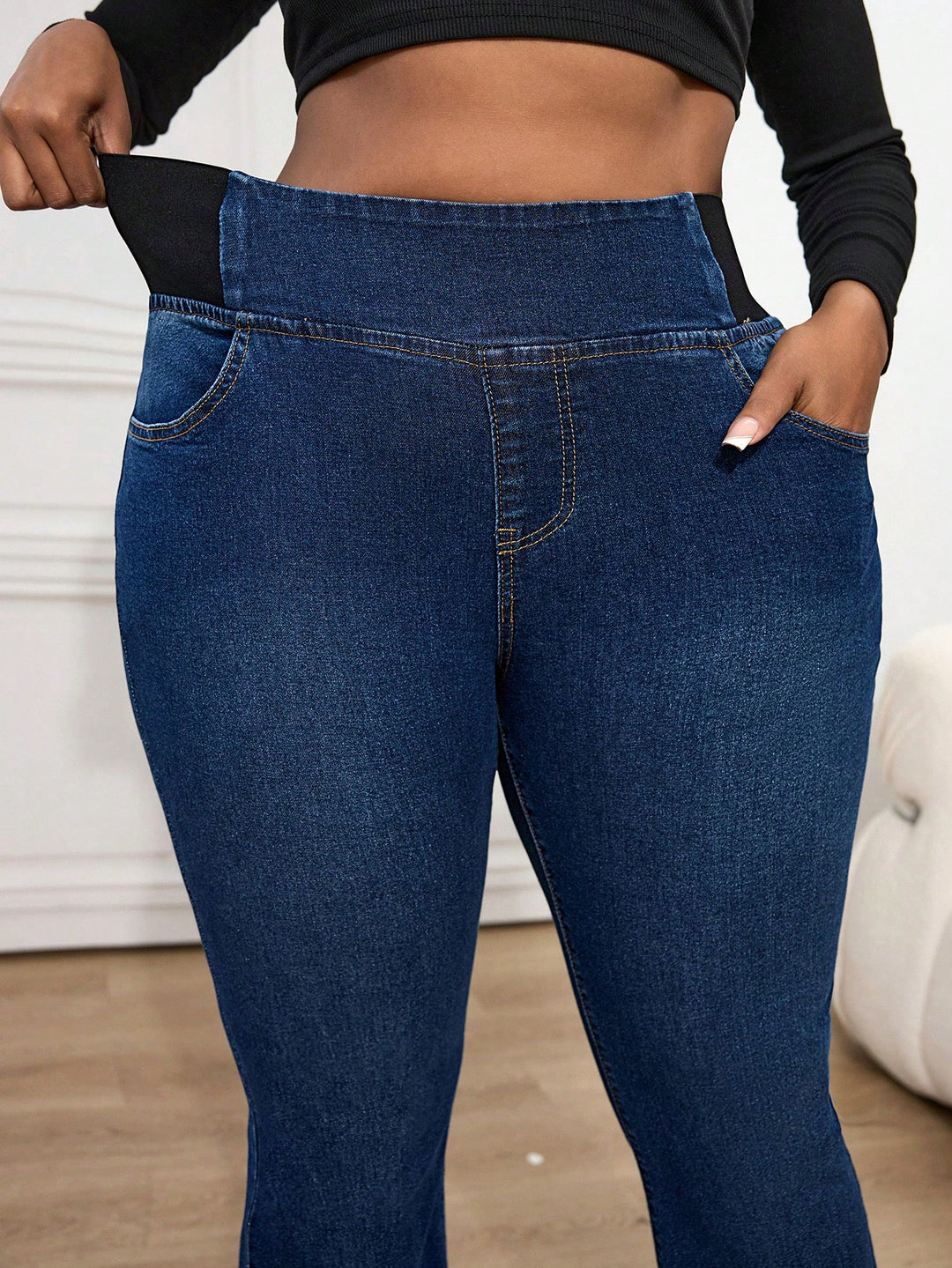 Jeans SHEIN, albastru