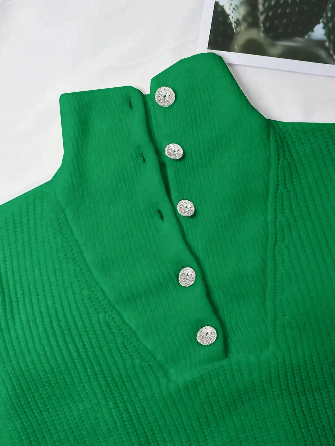 Pulover SHEIN, verde
