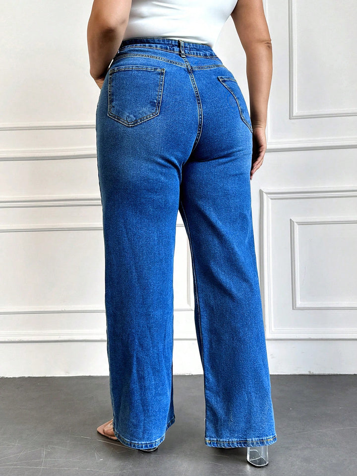 Jeans SHEIN, albastru