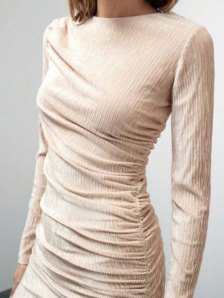 Rochie mini Shein, bej