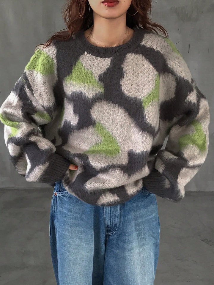 Pulover SHEIN, verde