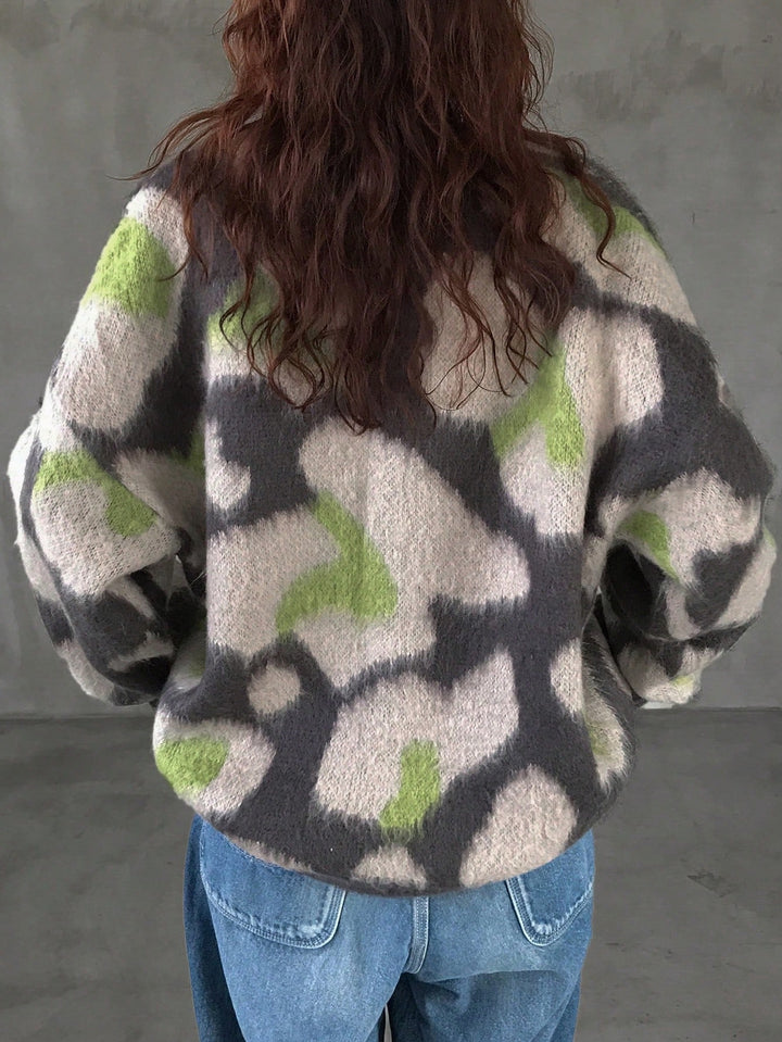 Pulover SHEIN, verde