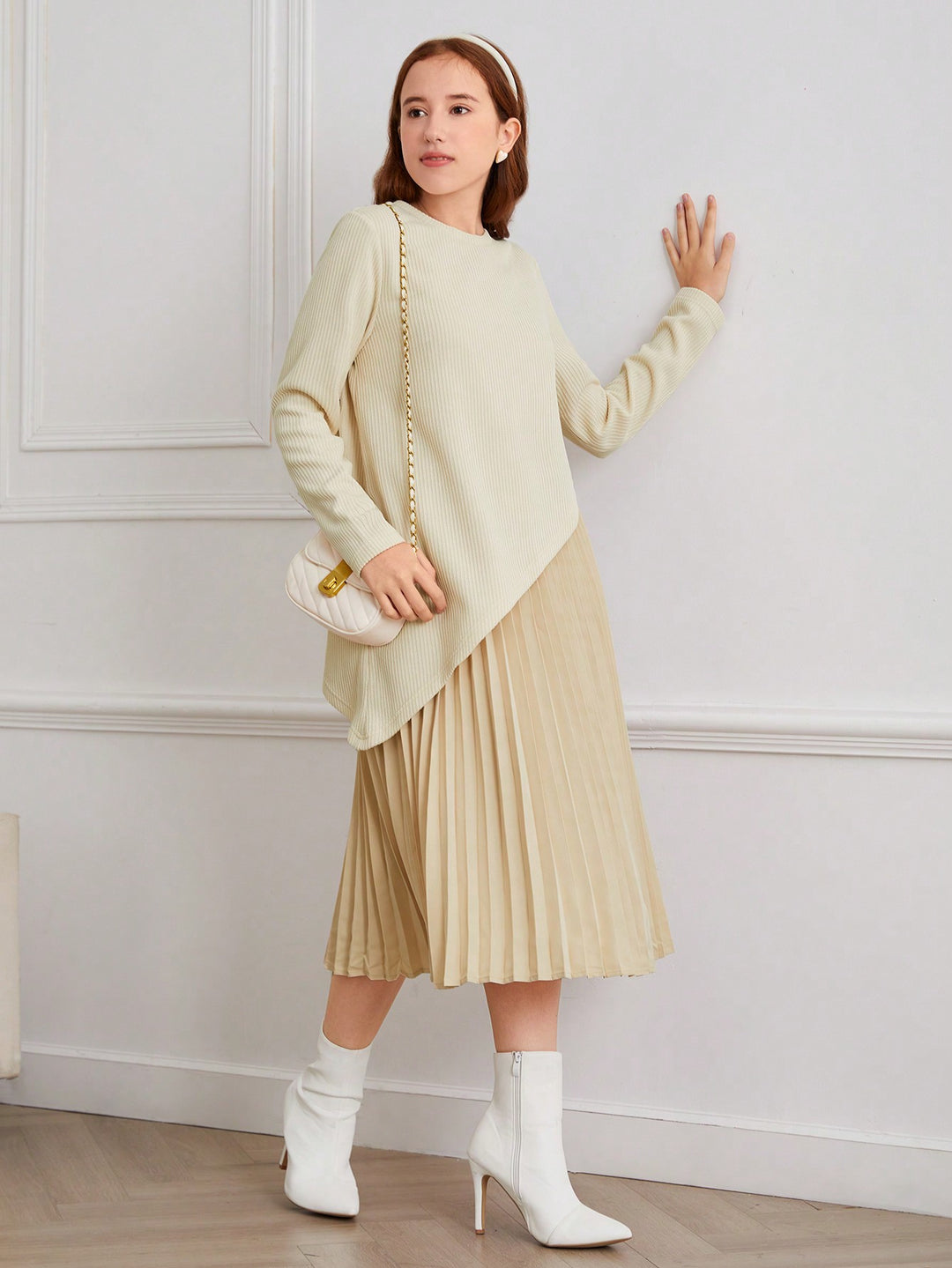 Rochie SHEIN, kaki