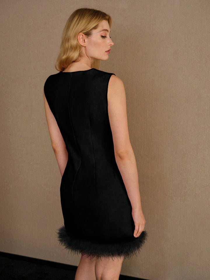 Rochie mini SHEIN, negru