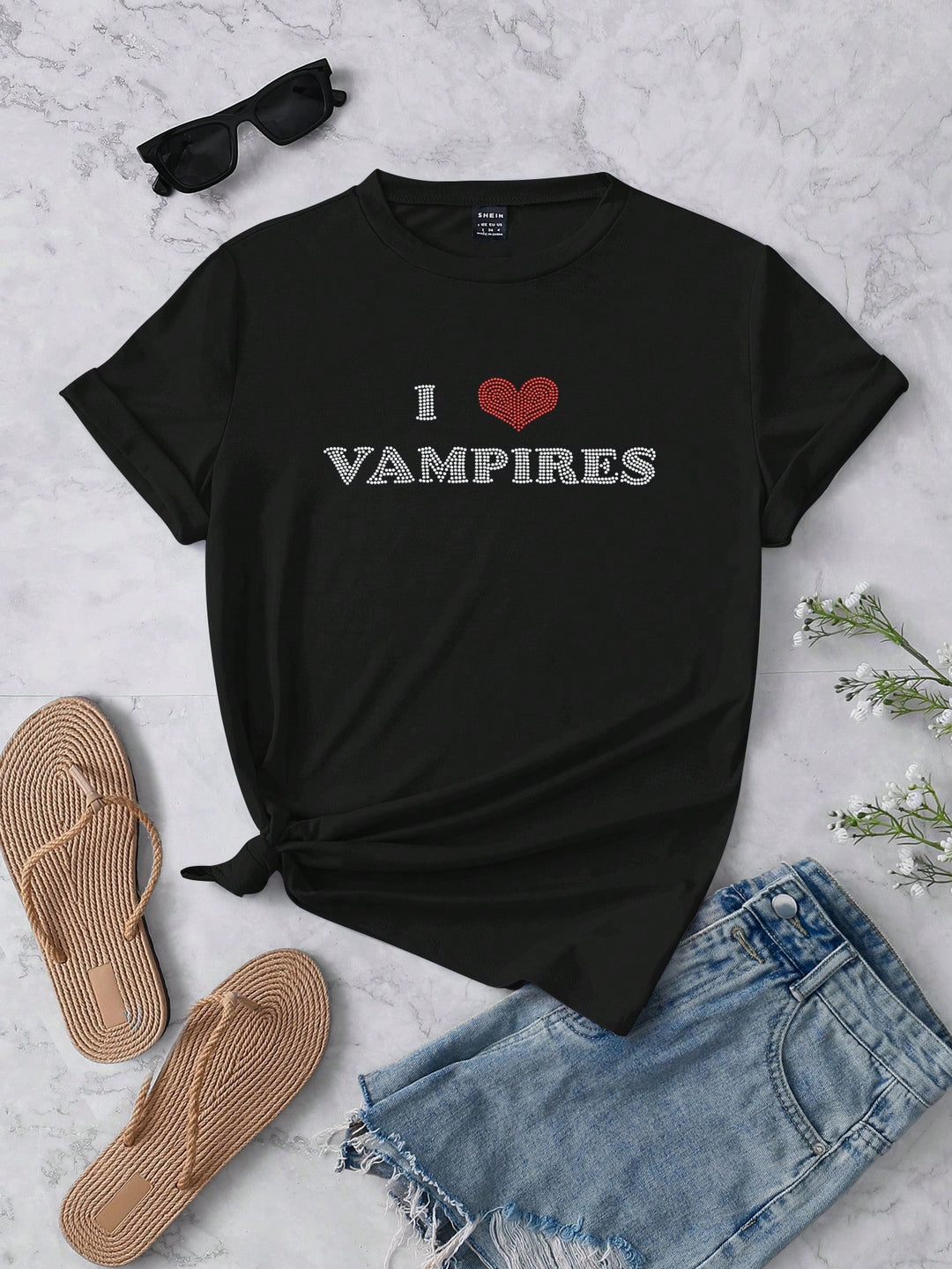 Tricou SHEIN, negru