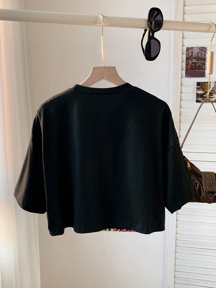 Tricou SHEIN, negru