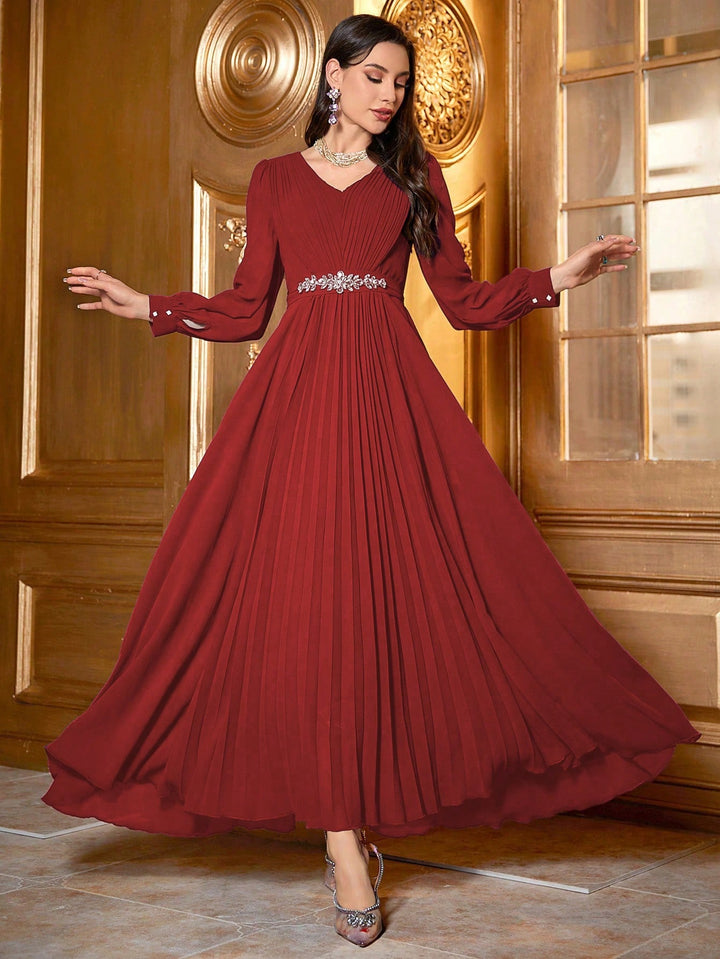 Rochie maxi SHEIN, roșu