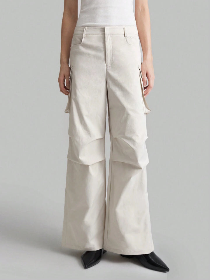 Pantaloni SHEIN, crem