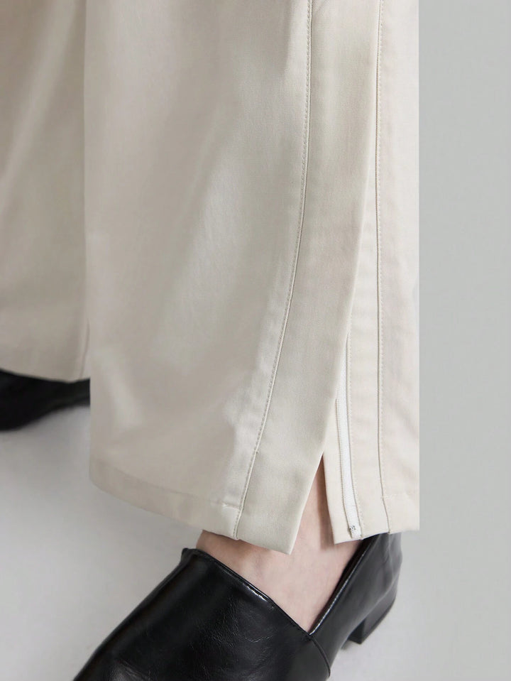 Pantaloni SHEIN, crem