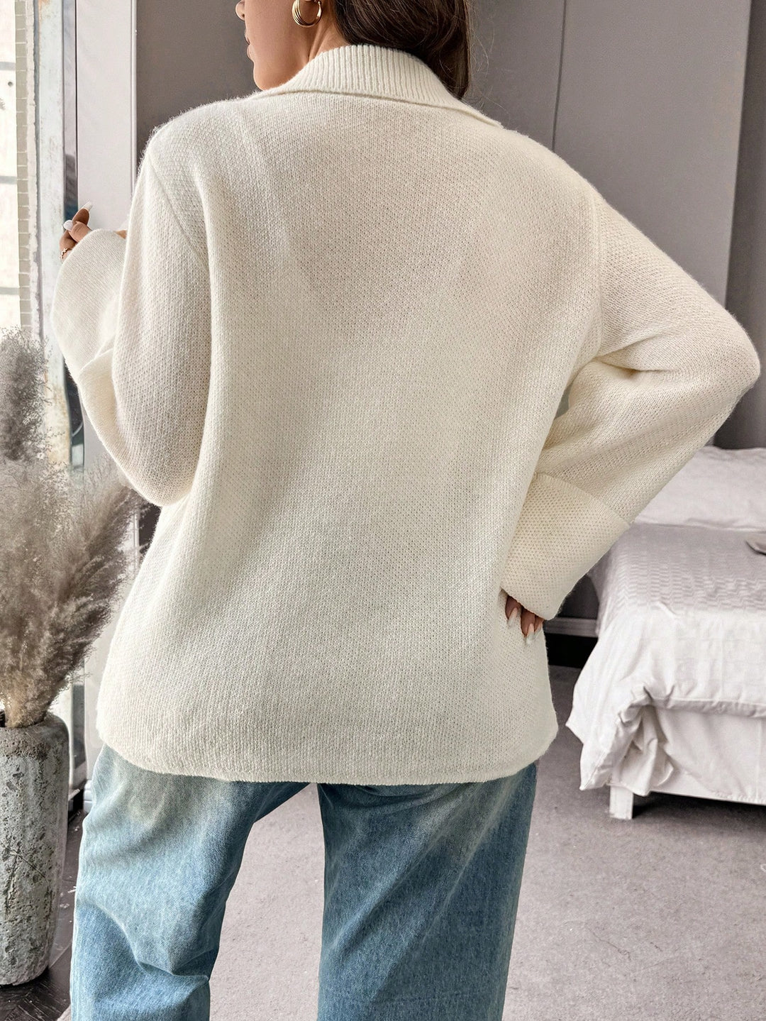 Cardigan SHEIN, bej