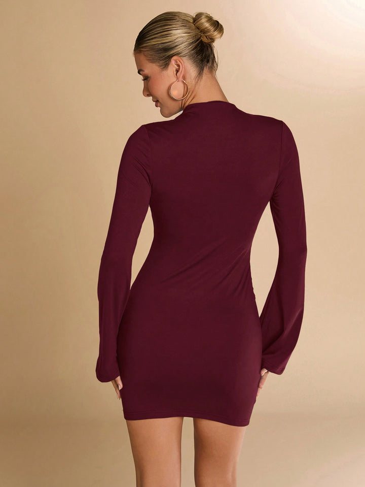 Rochie mini SHEIN, vișiniu