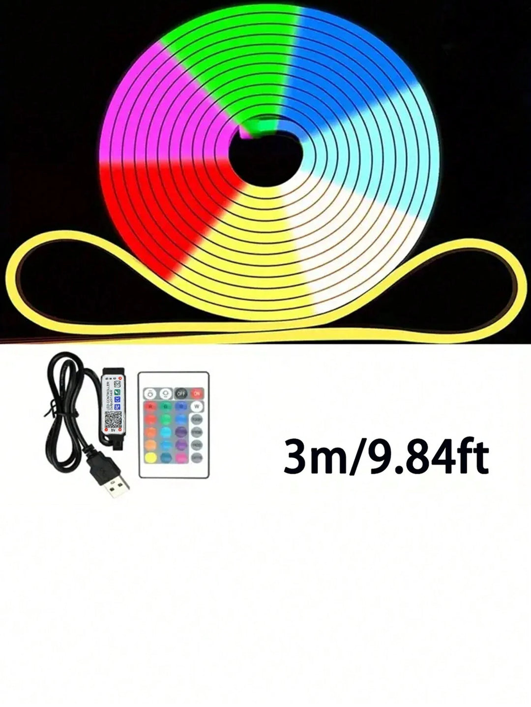 Bandă led SHEIN, mix culori