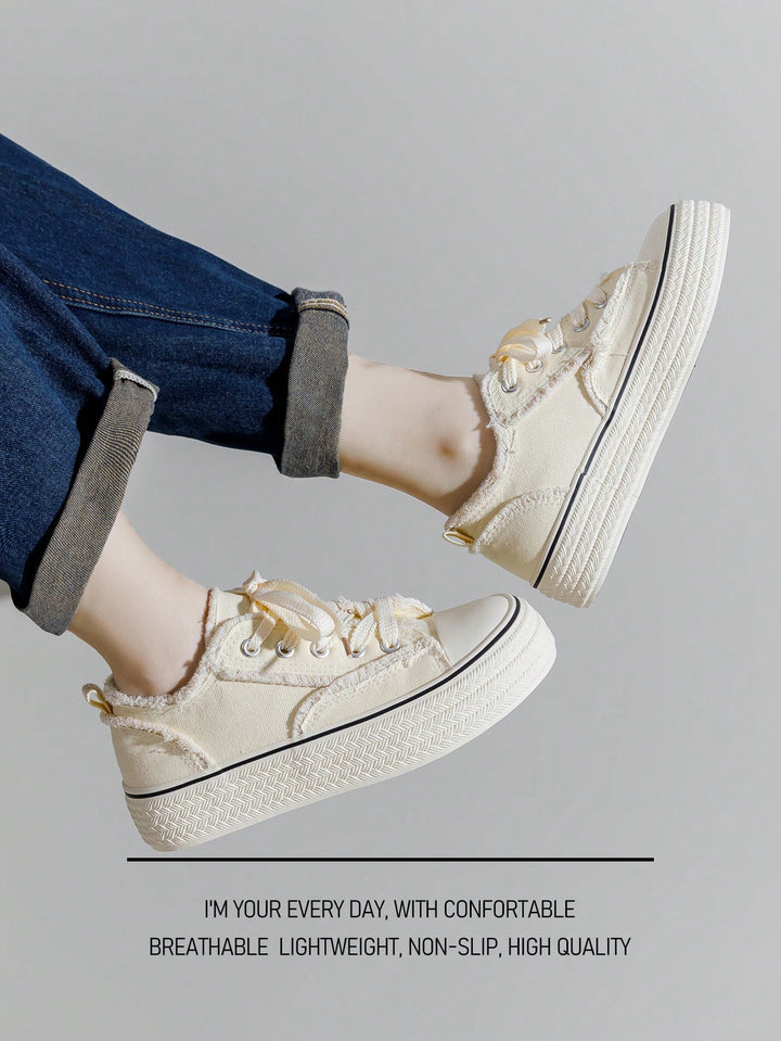 Pantofi sport SHEIN, crem