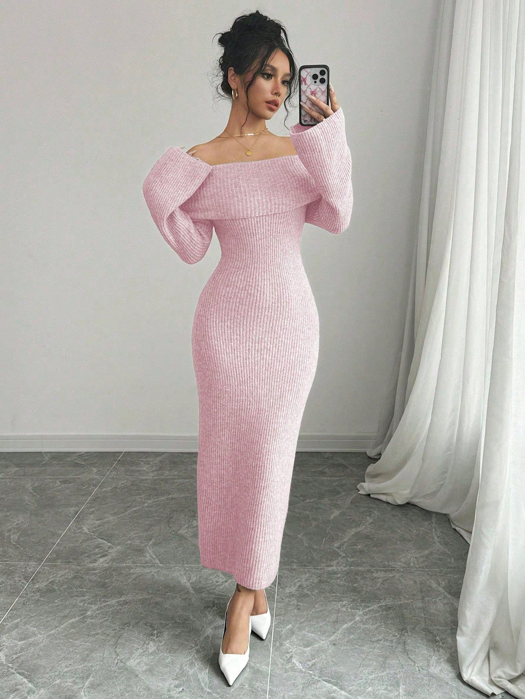 SHEIN ruha, rózsaszín