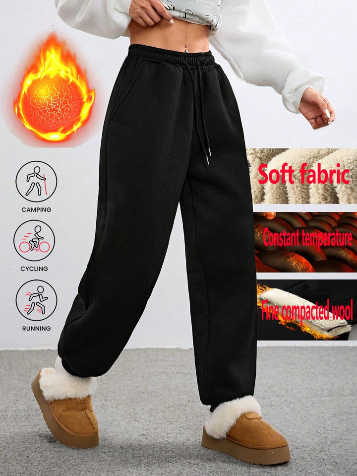 Pantaloni SHEIN, negru