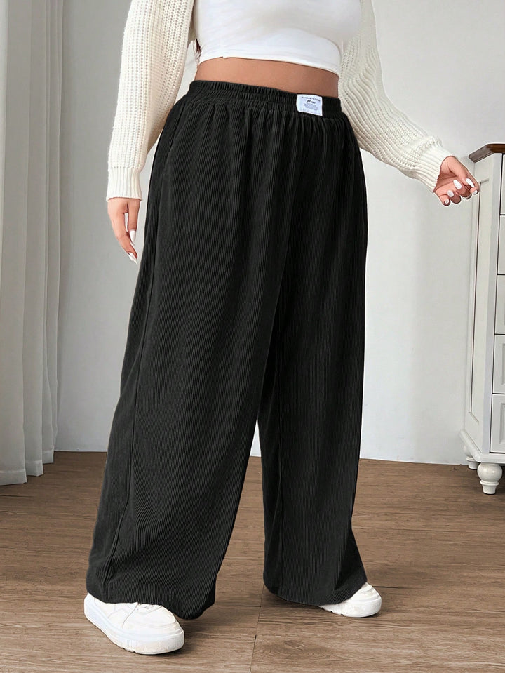 Pantaloni SHEIN, negru