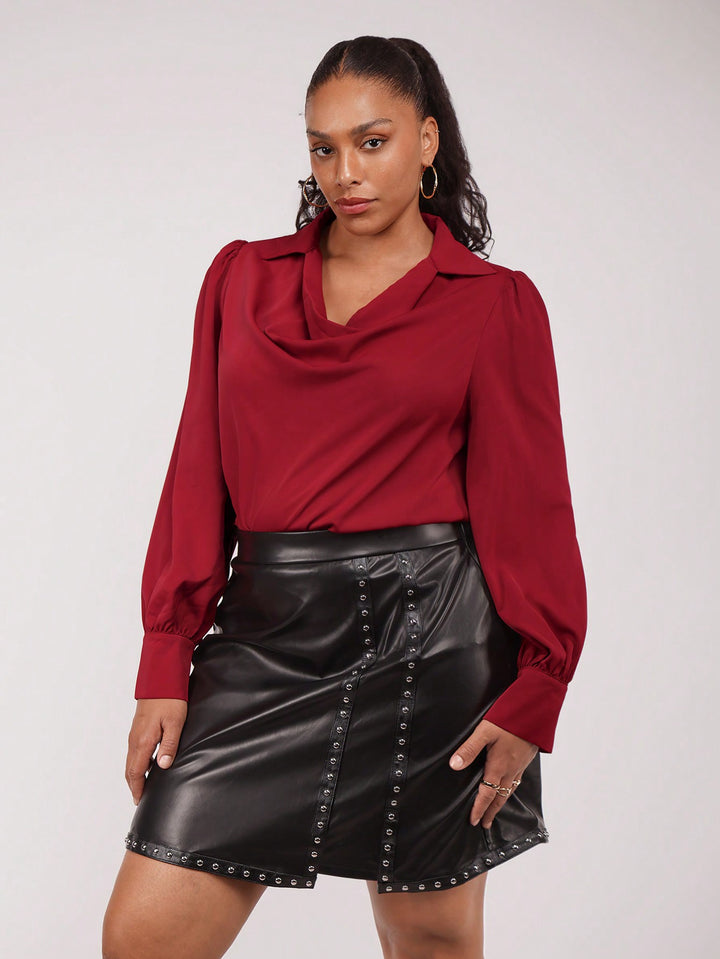 Cămașă SHEIN, roșu