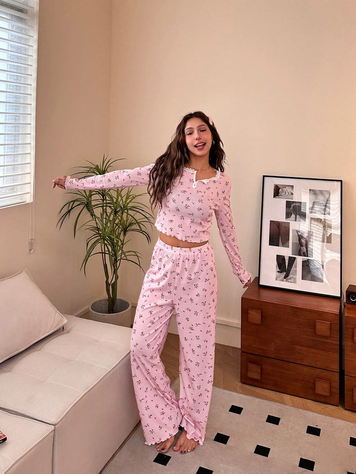 Pijama SHEIN, roz