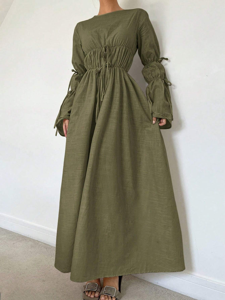 Rochie lungă SHEIN, verde