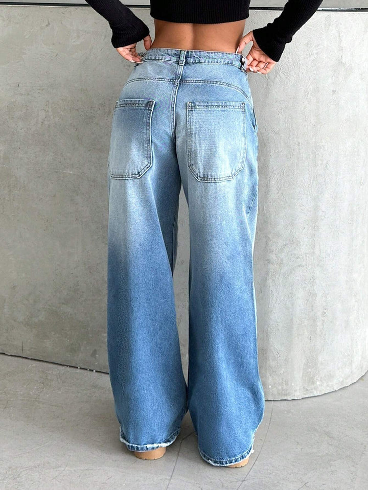 Jeans SHEIN, albastru