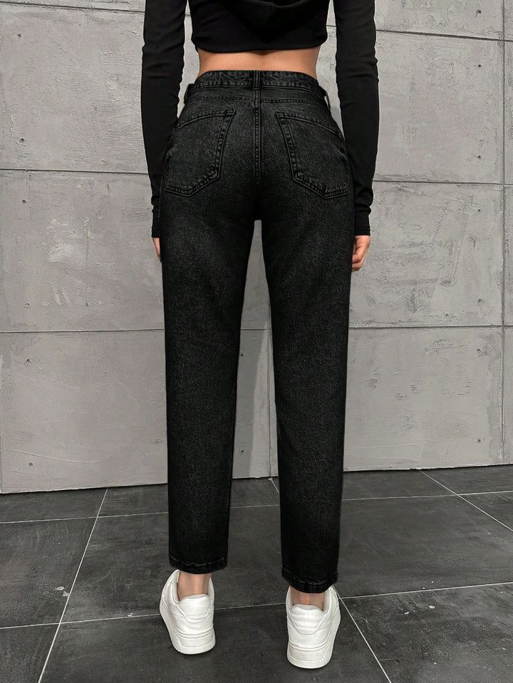 Jeans SHEIN, negru