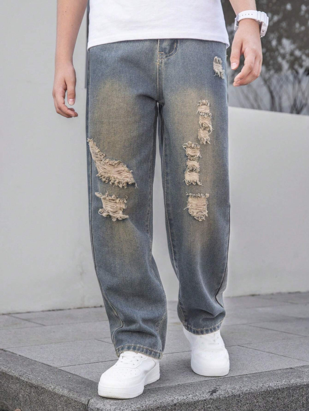 Jeans SHEIN, gri