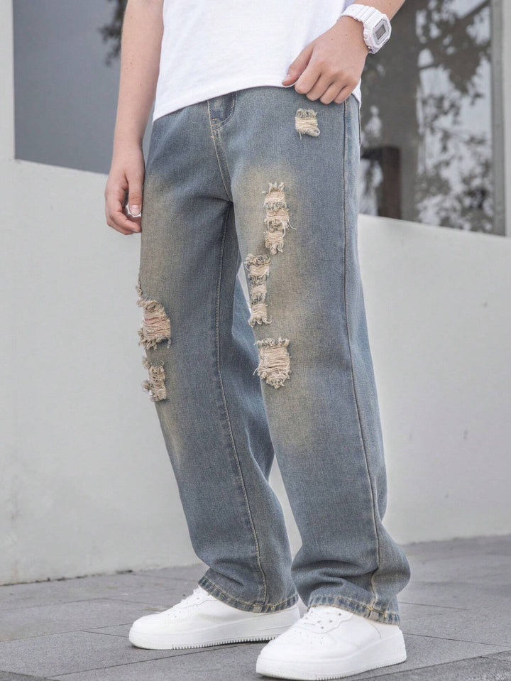 Jeans SHEIN, gri
