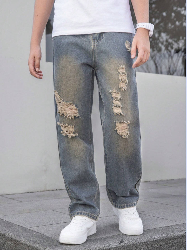 Jeans SHEIN, gri