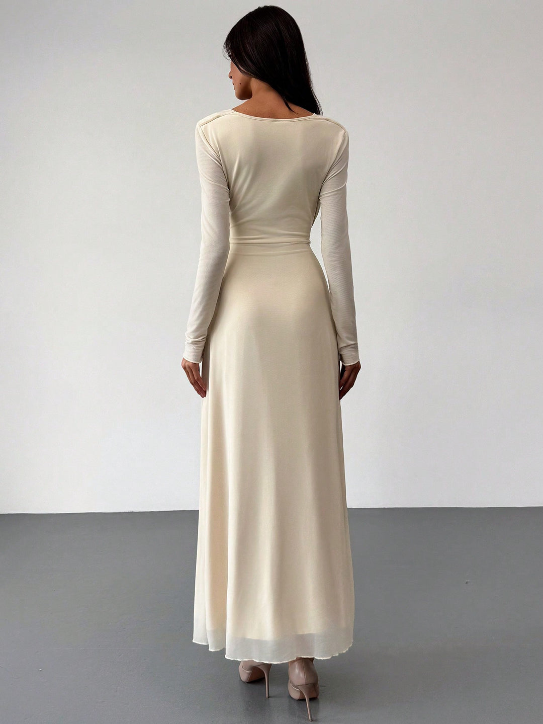 Rochie maxi SHEIN, portocaliu