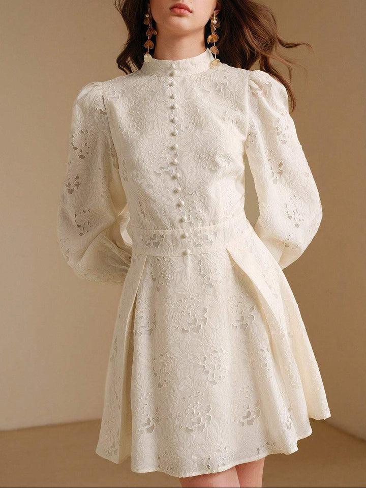 Anewsta by Shein bézs mini ruha
