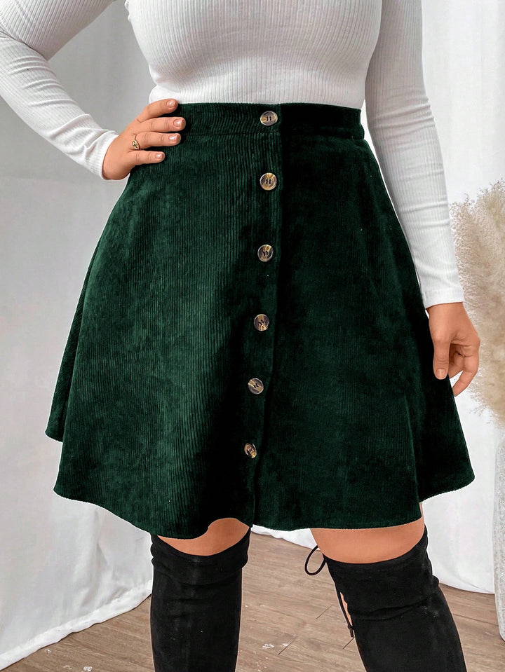 Fustă mini SHEIN, verde