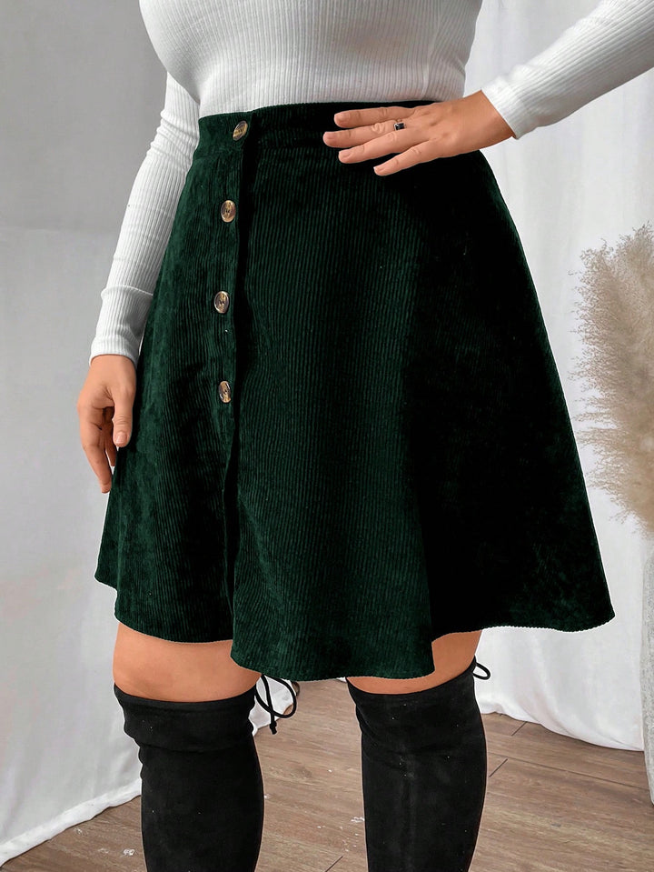 Fustă mini SHEIN, verde