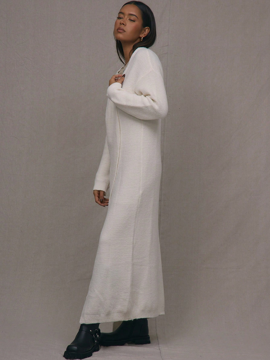 Cardigan SHEIN, bej