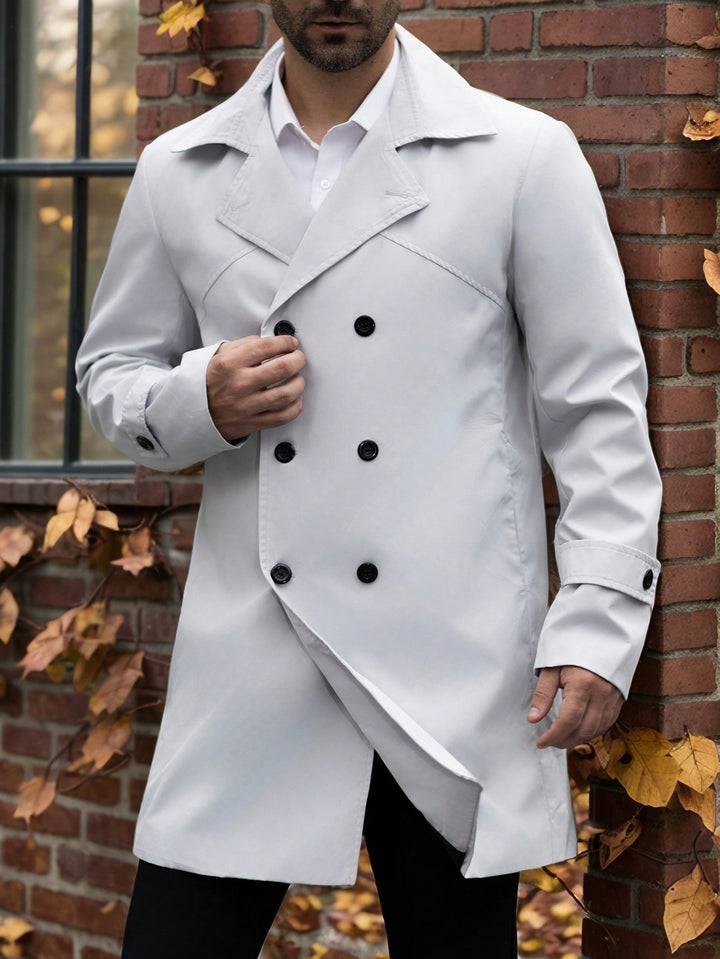 Trench SHEIN, gri