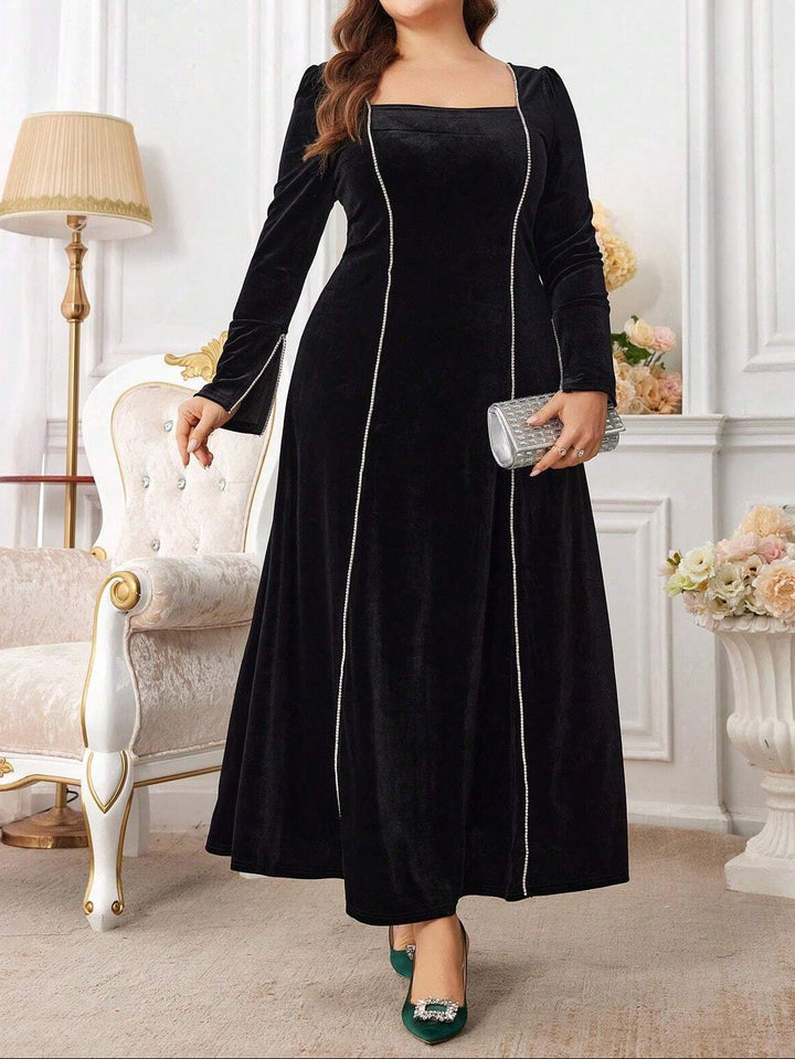 Rochie maxi SHEIN, negru