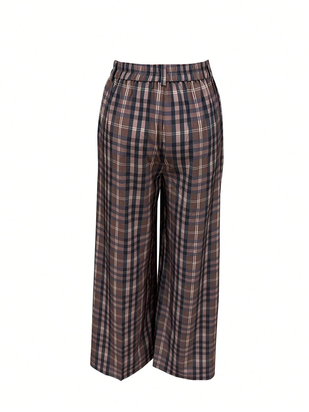 Pantaloni SHEIN, maro