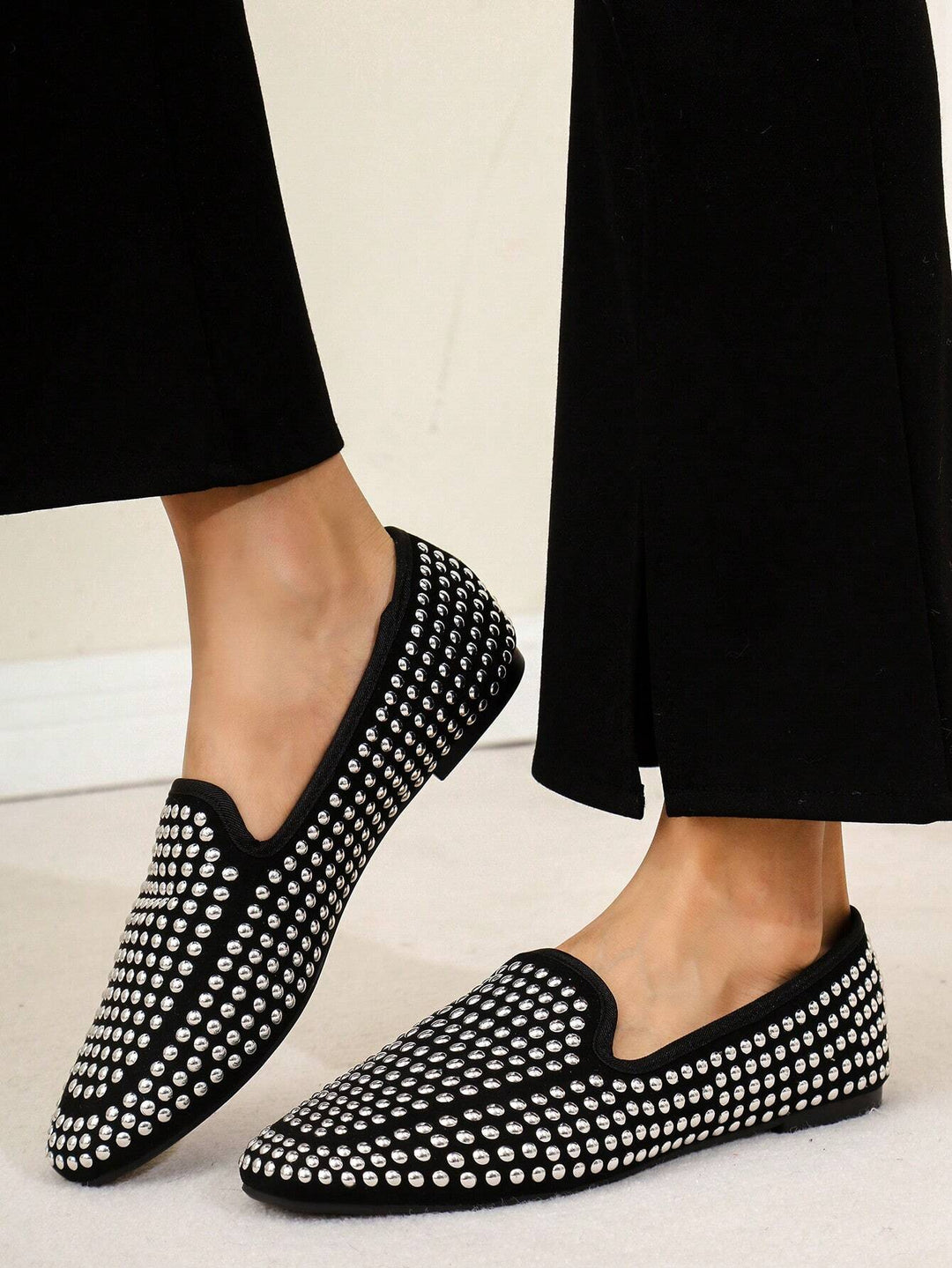 Mocasini SHEIN, negru