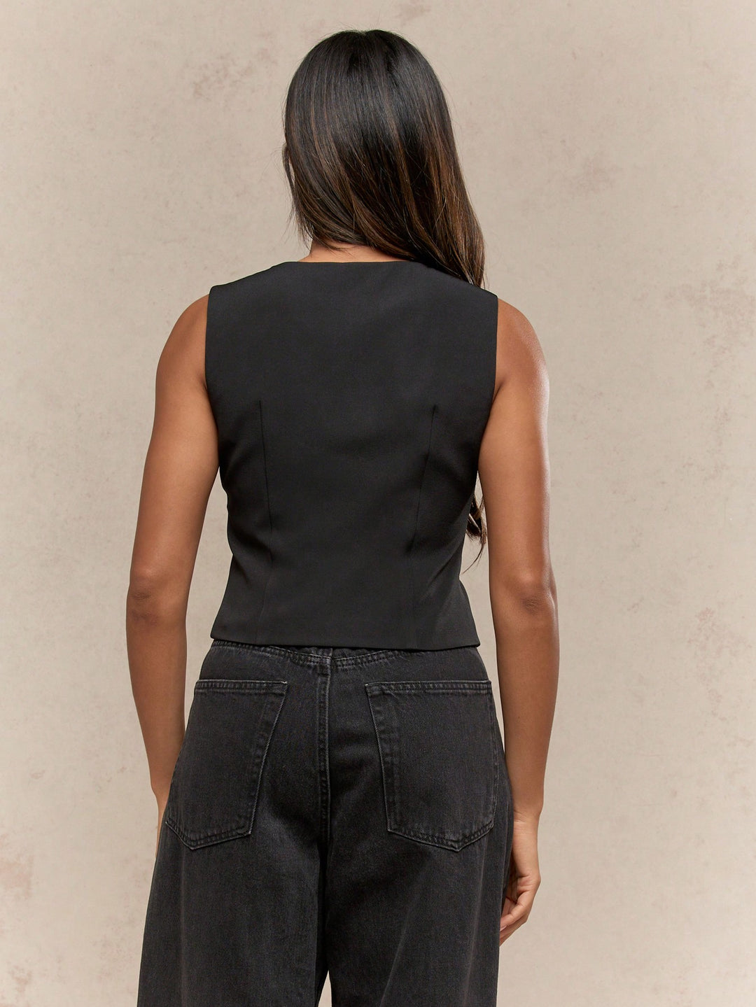 Top SHEIN, negru