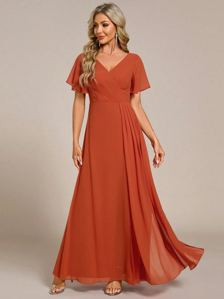 Rochie maxi SHEIN, cărămiziu