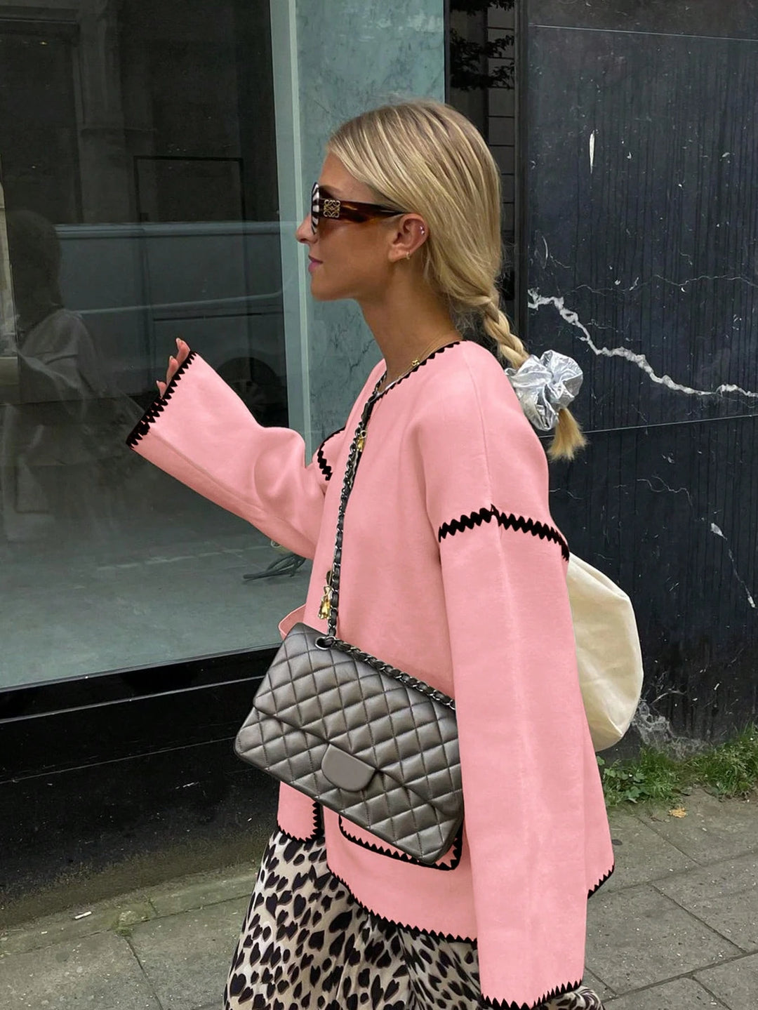 Cardigan SHEIN, roz