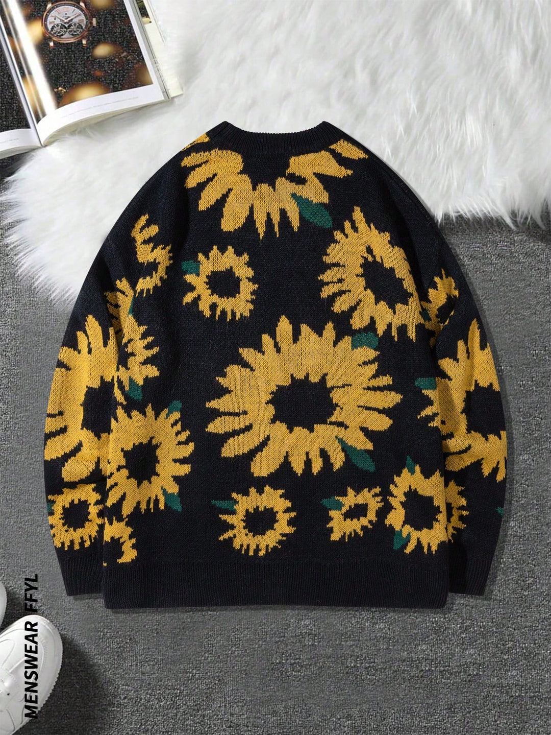 Pulover SHEIN, negru