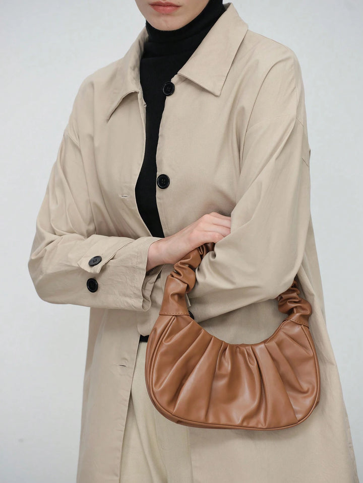 Set jachetă și eșarfă SHEIN, bej