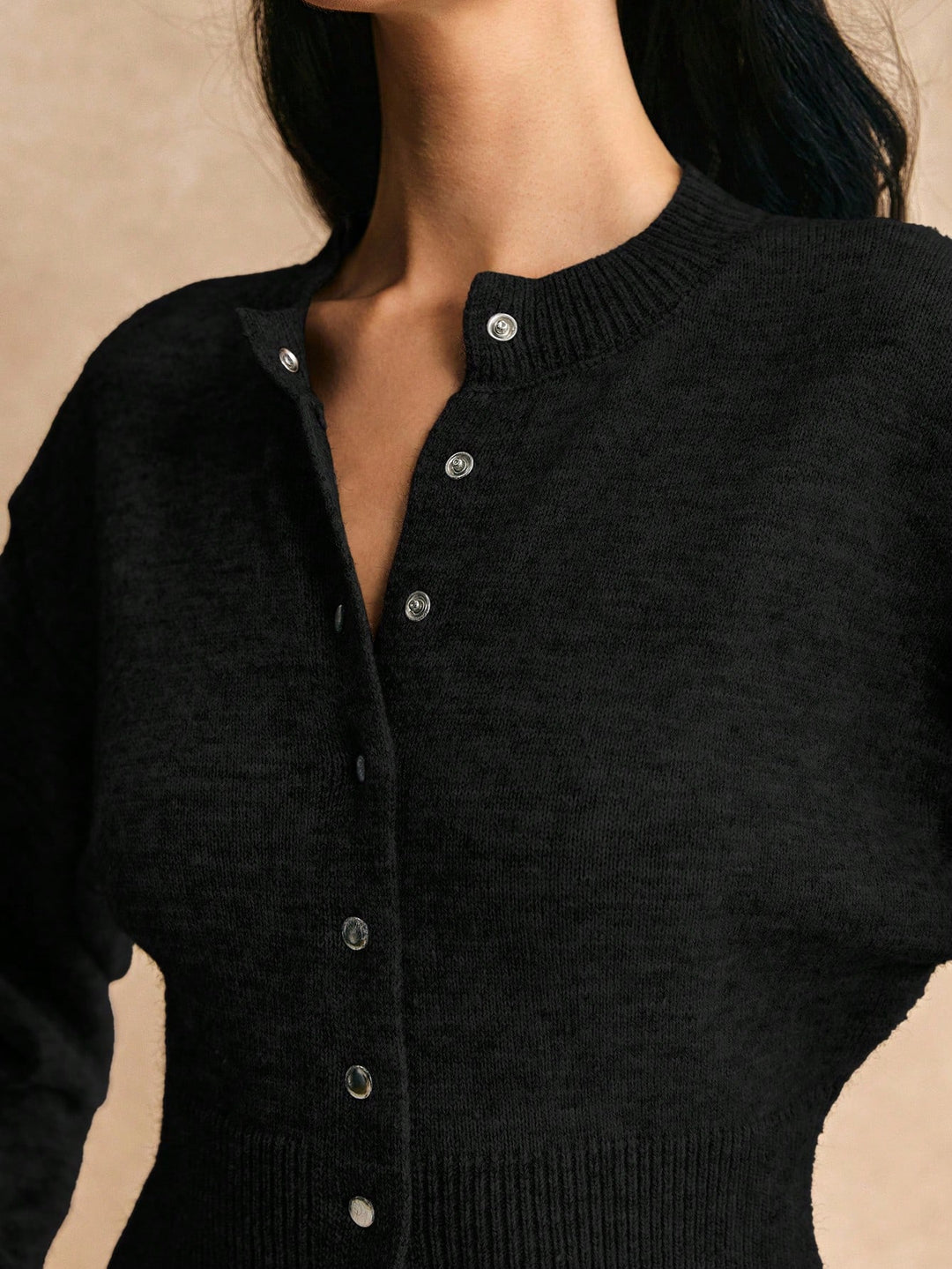 Cardigan SHEIN, negru