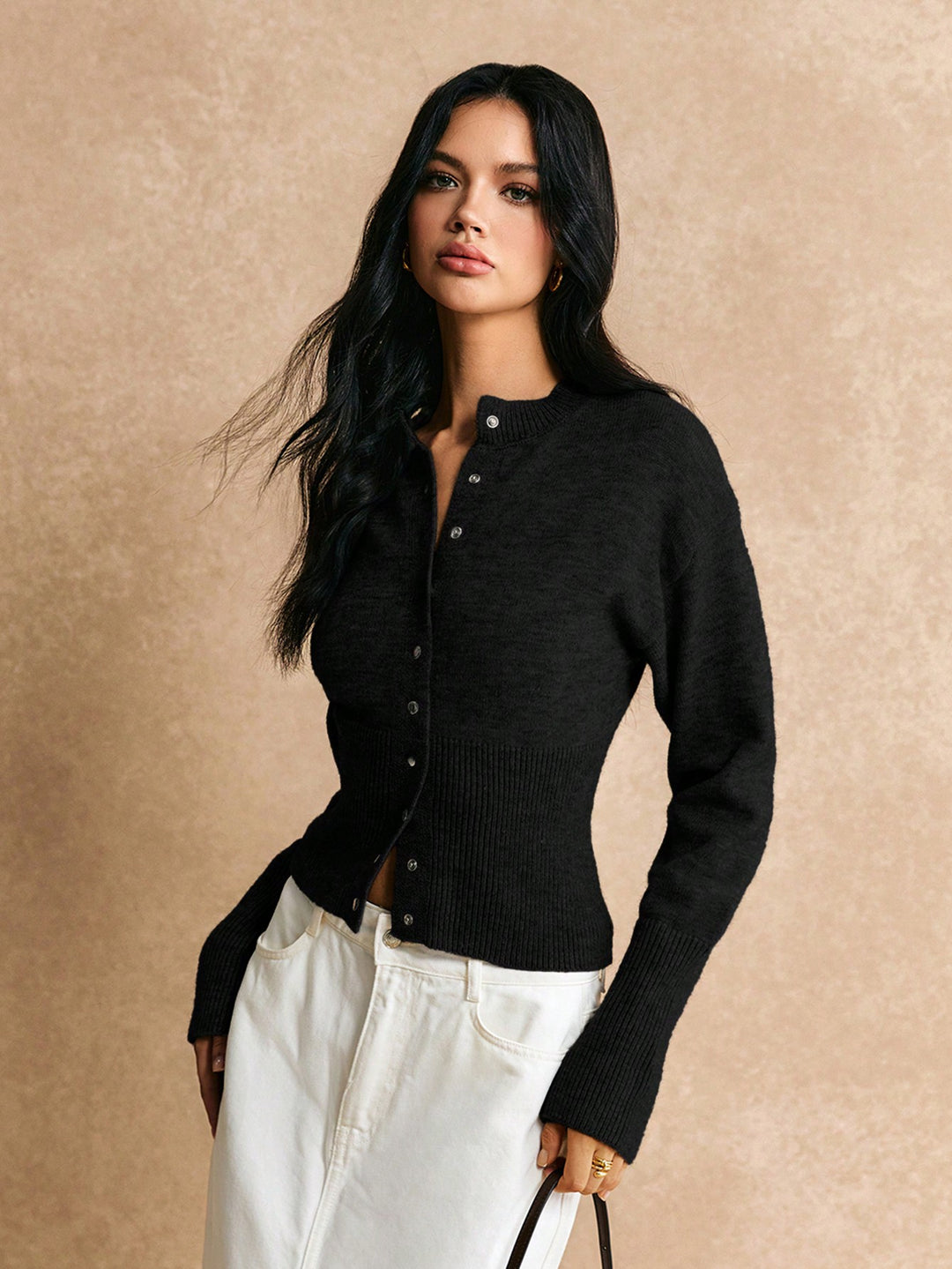 Cardigan SHEIN, negru